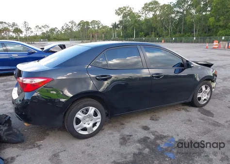 2018 Toyota Corolla Le из США, поврежденный, VIN 2T1BURHE0JC973310